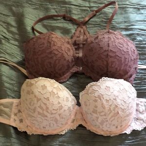 VS Bras one 34C another one 32D